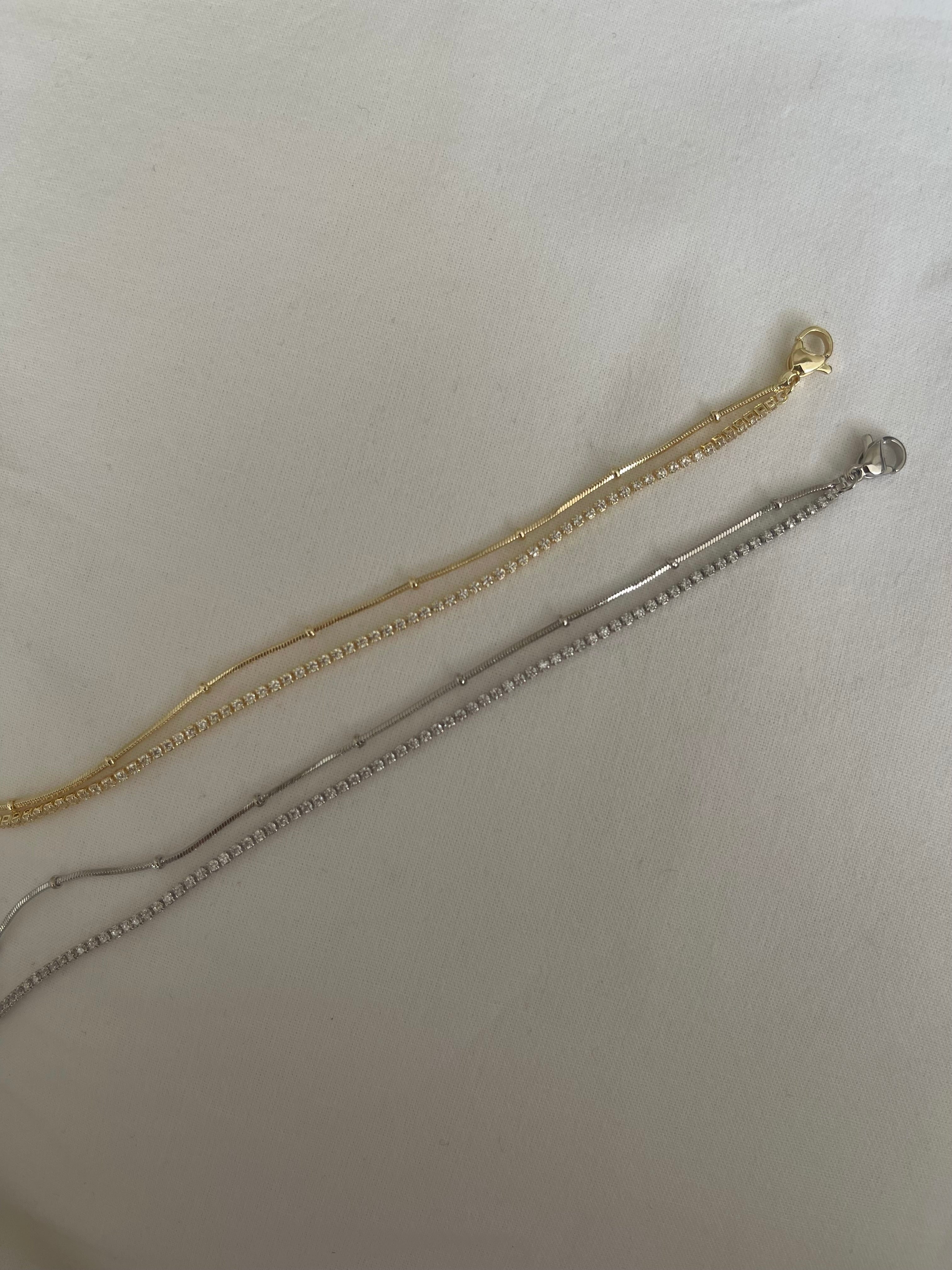 Su yolu & mini topçuk bileklik