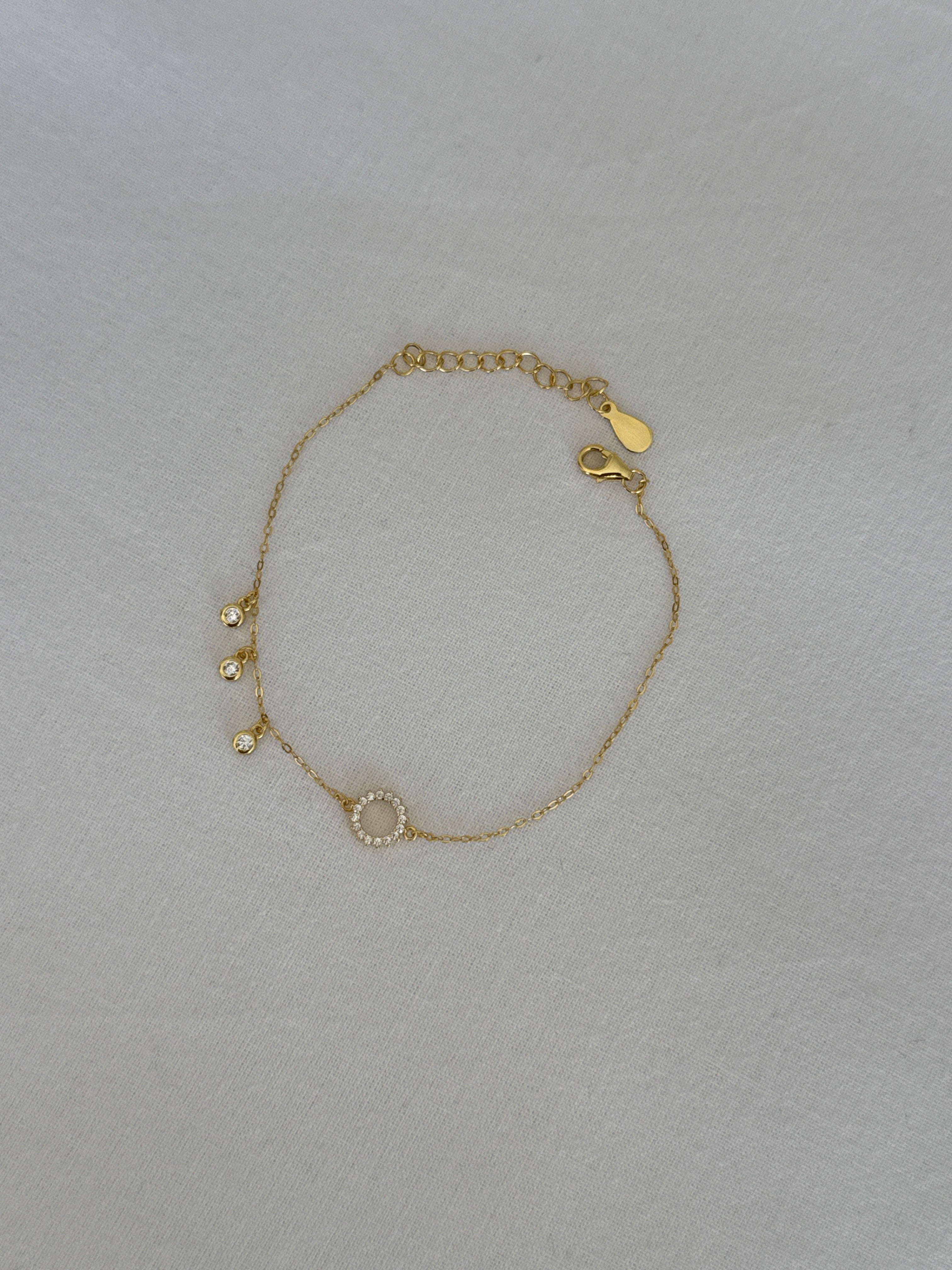 925 gümüş halka detay bileklik