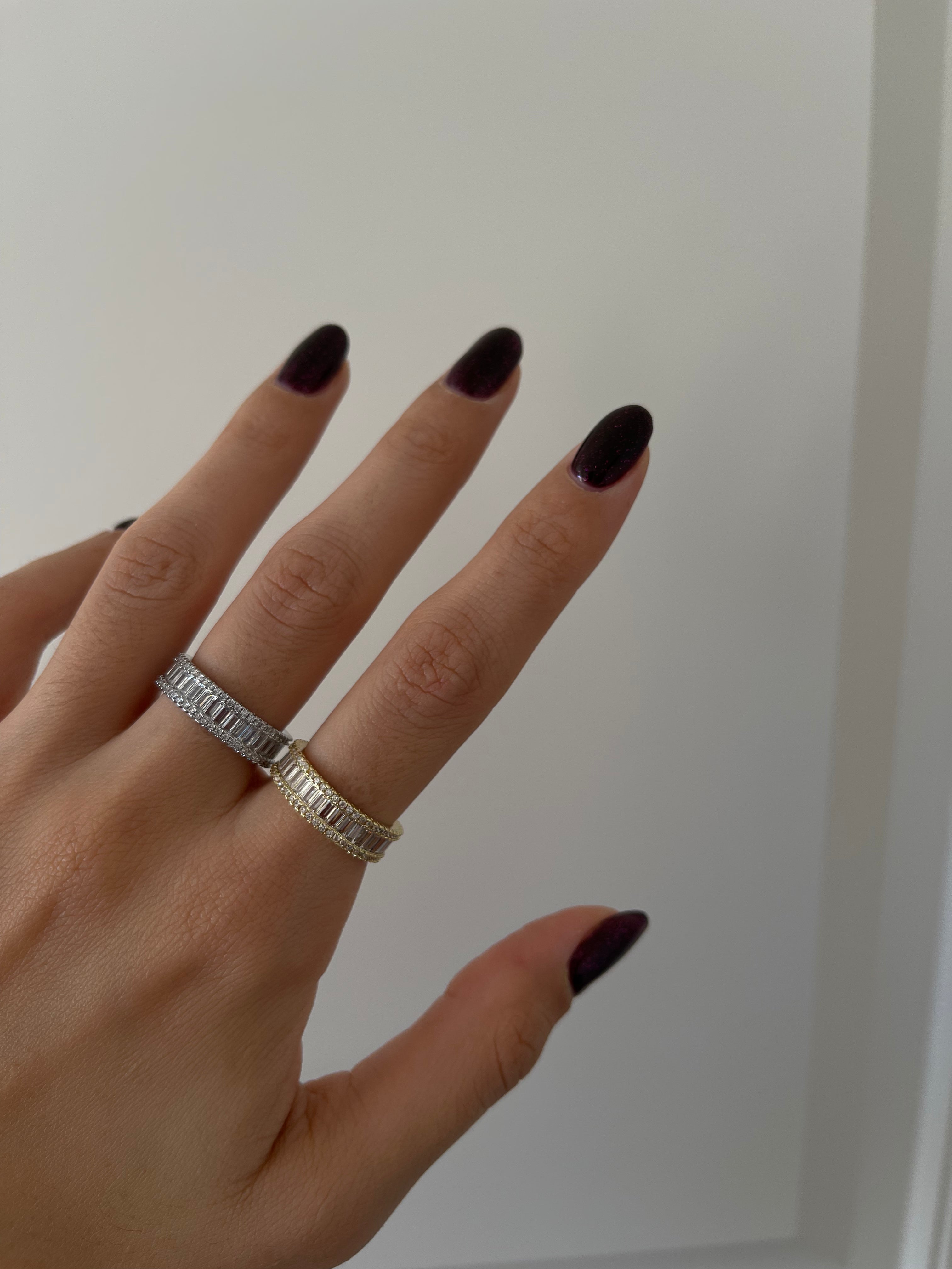 Tamtur baget & taş yüzük