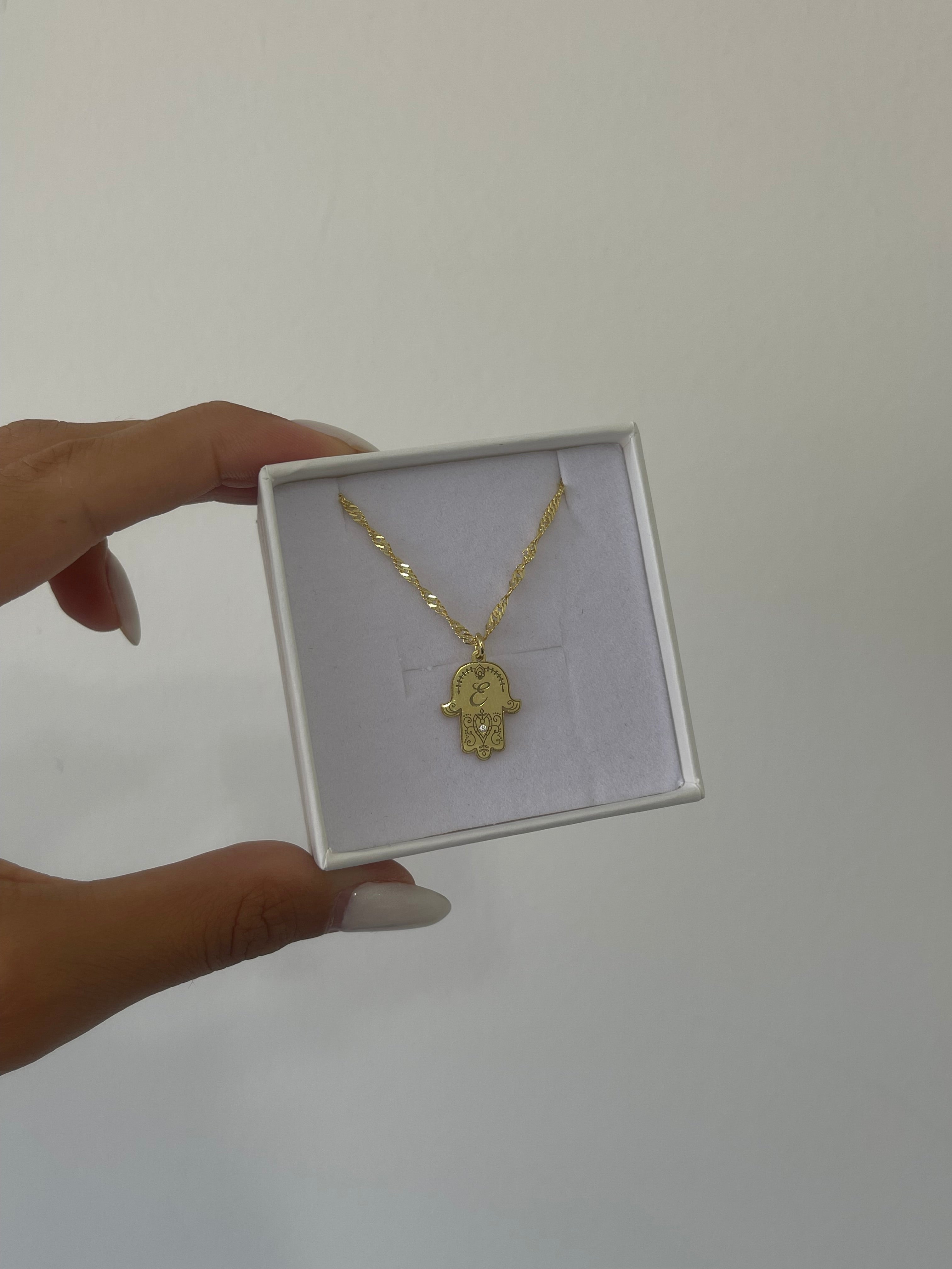 925 gümüş harfli fatma ana kolye