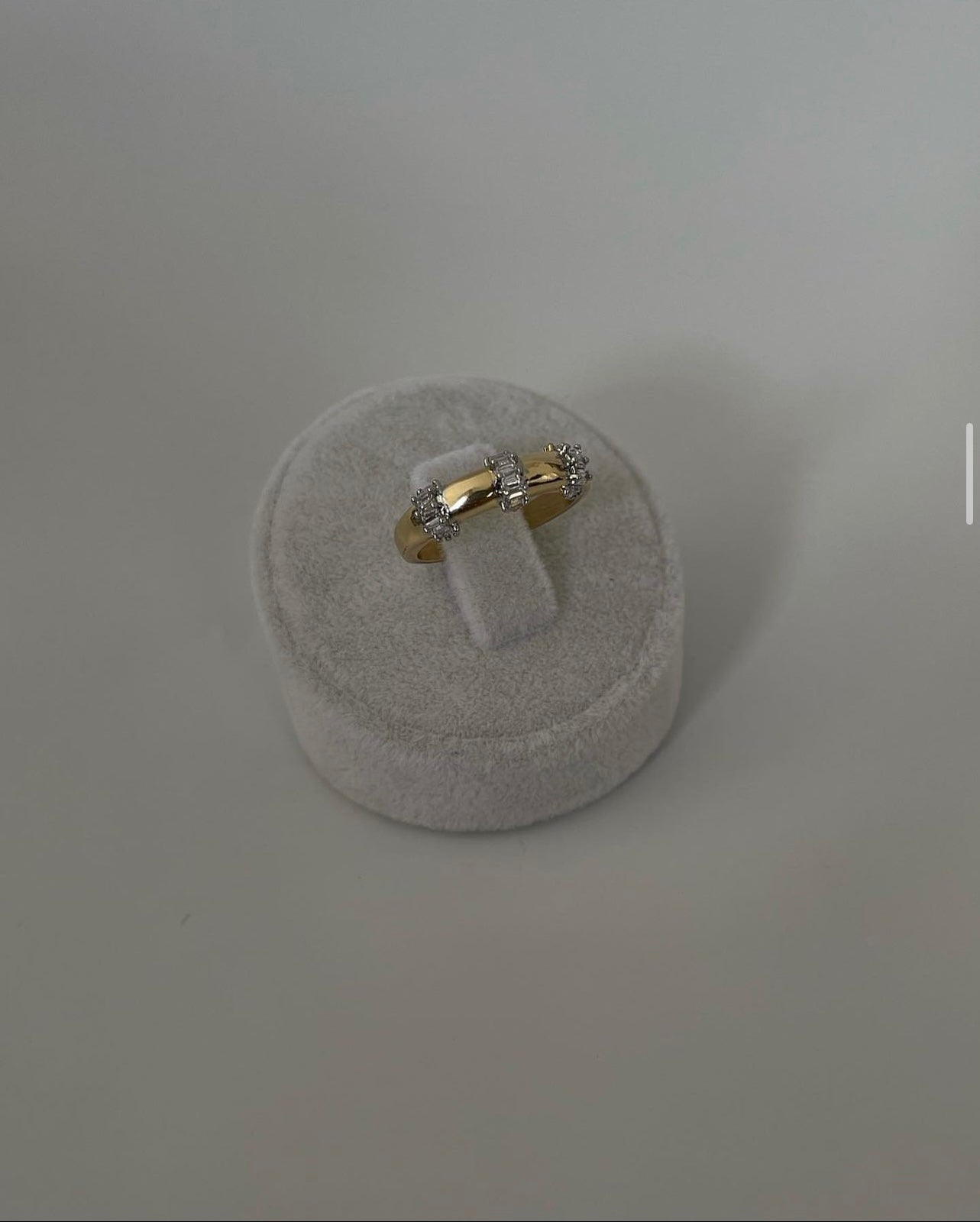 Silver baget mix yüzük