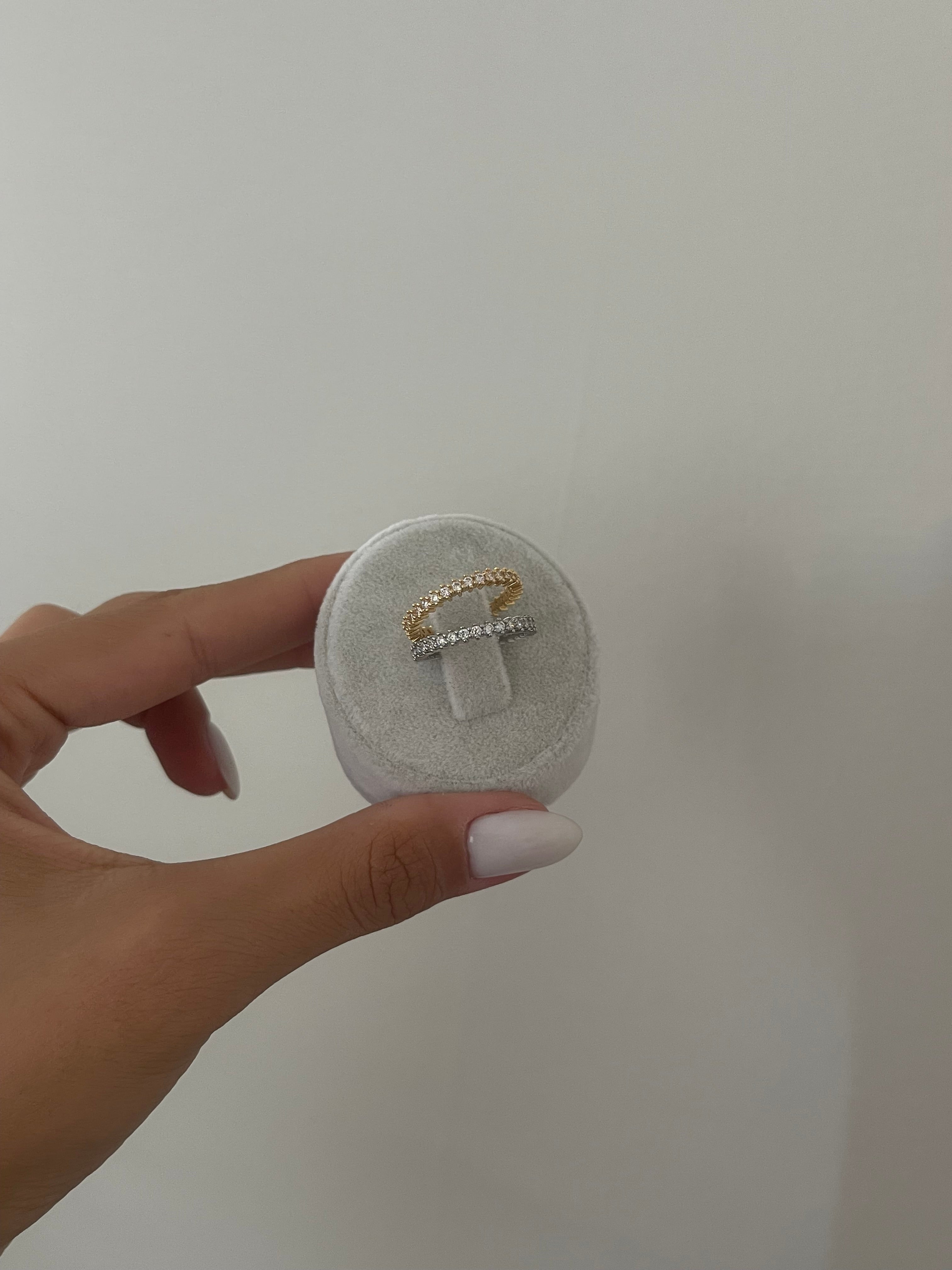 Minimal ince yüzük