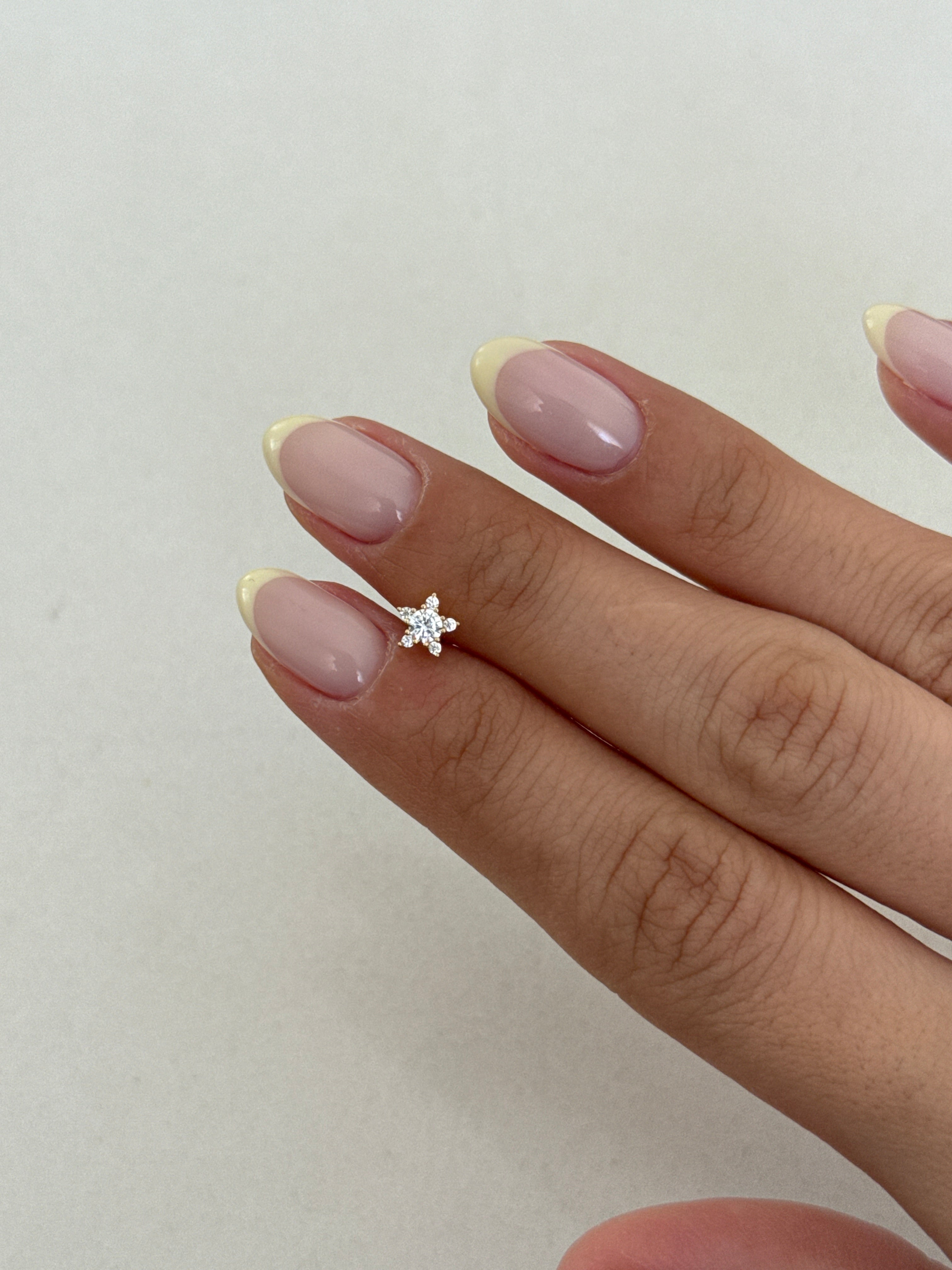 925 gümüş | yıldız piercing