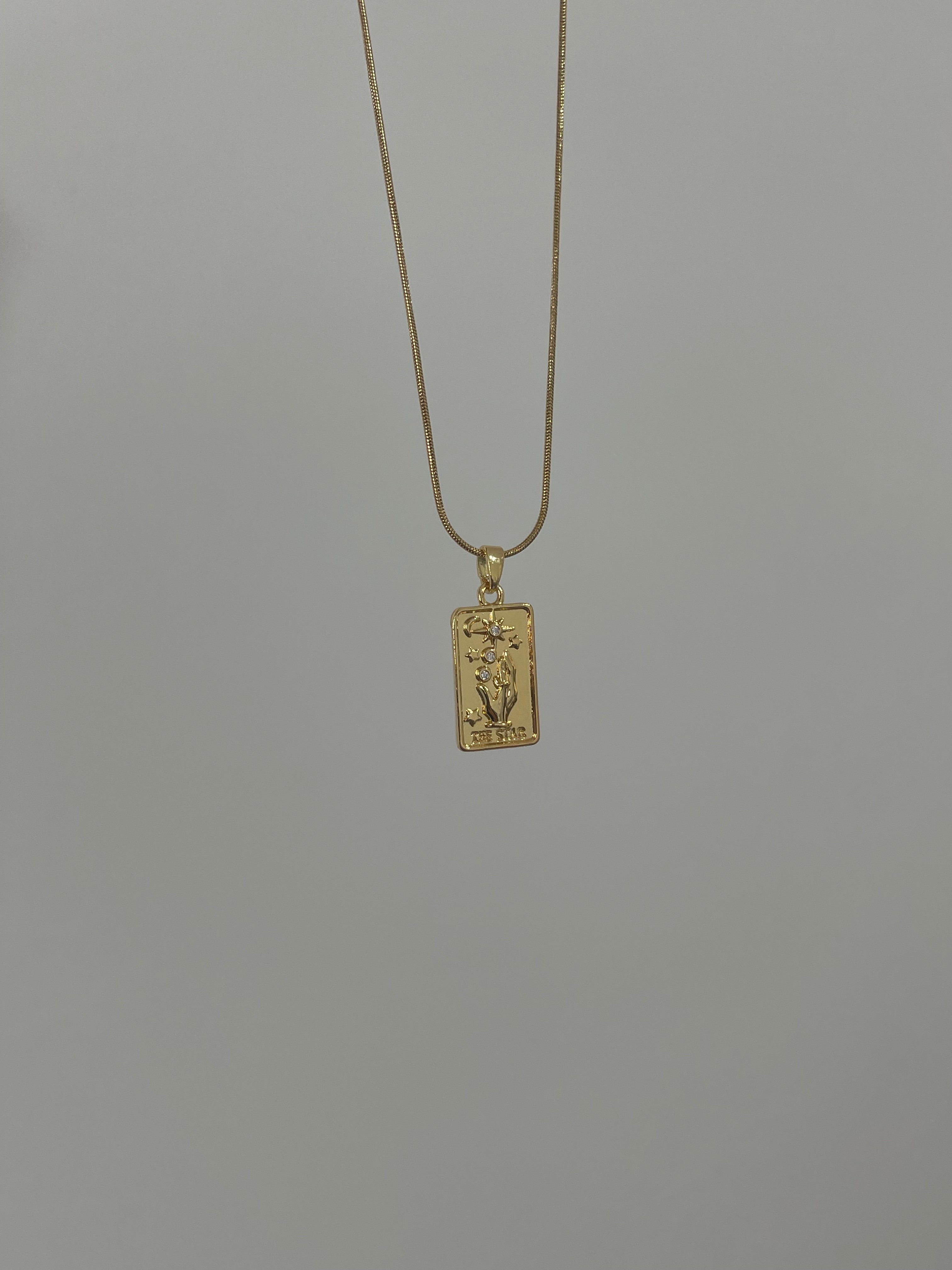 Çelik the star kolye