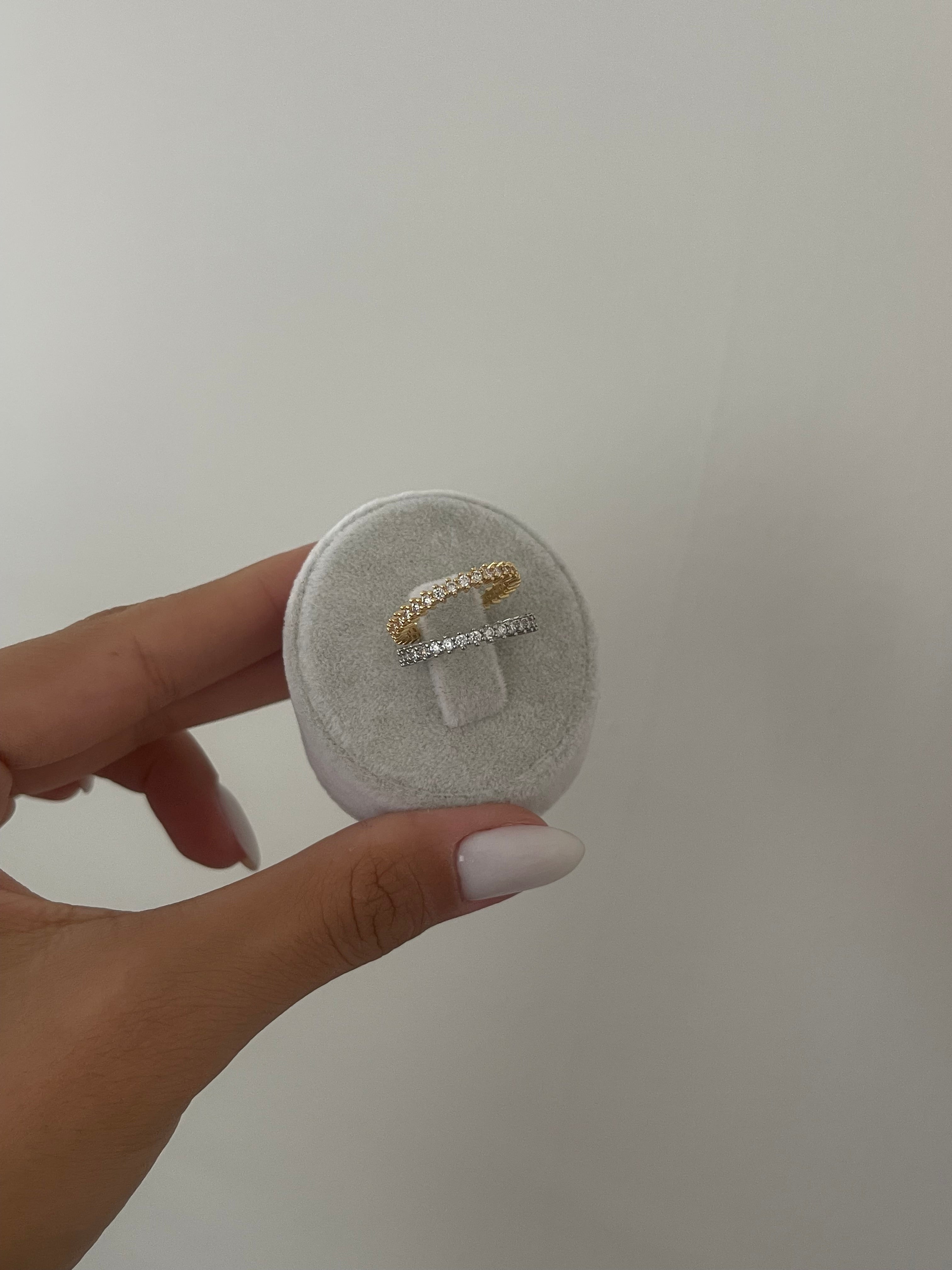 Minimal ince yüzük