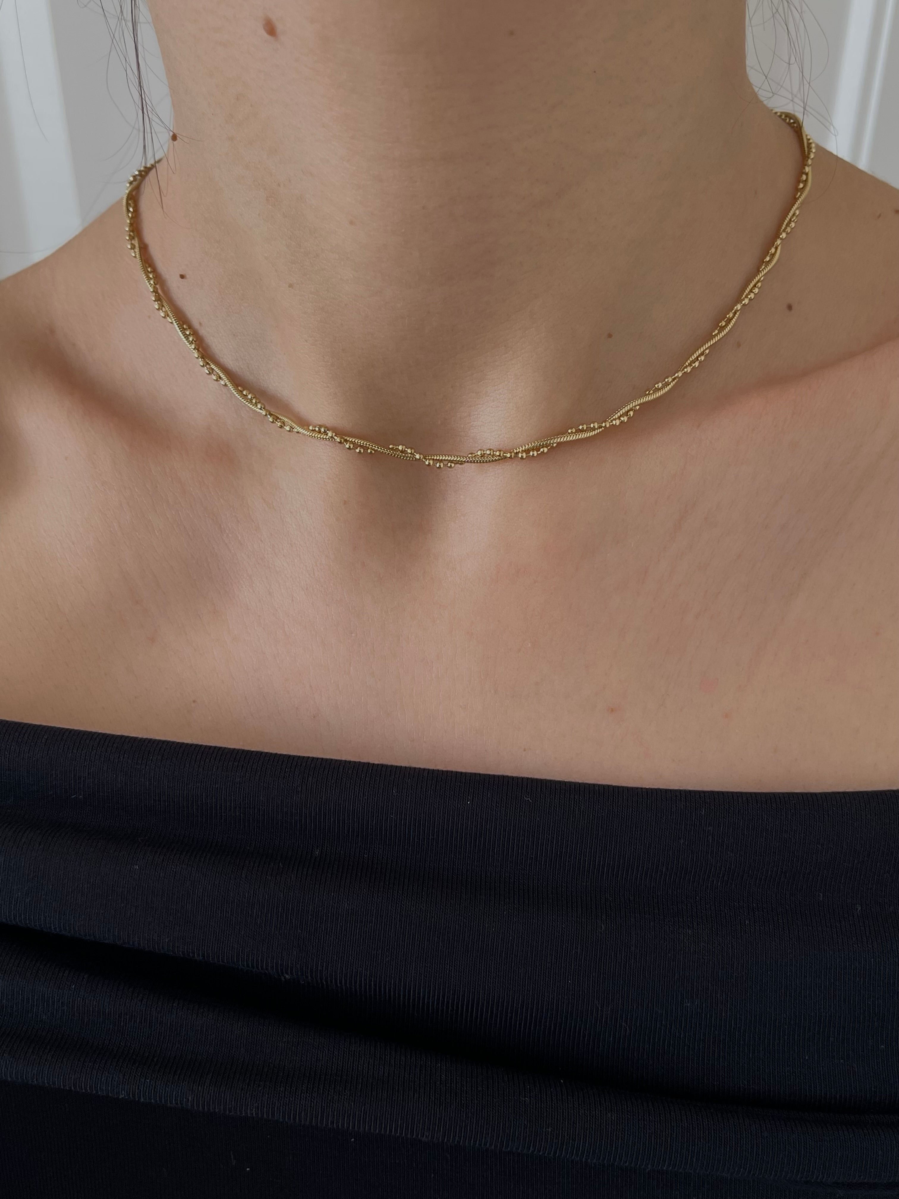 Çelik basic mix zincir kolye