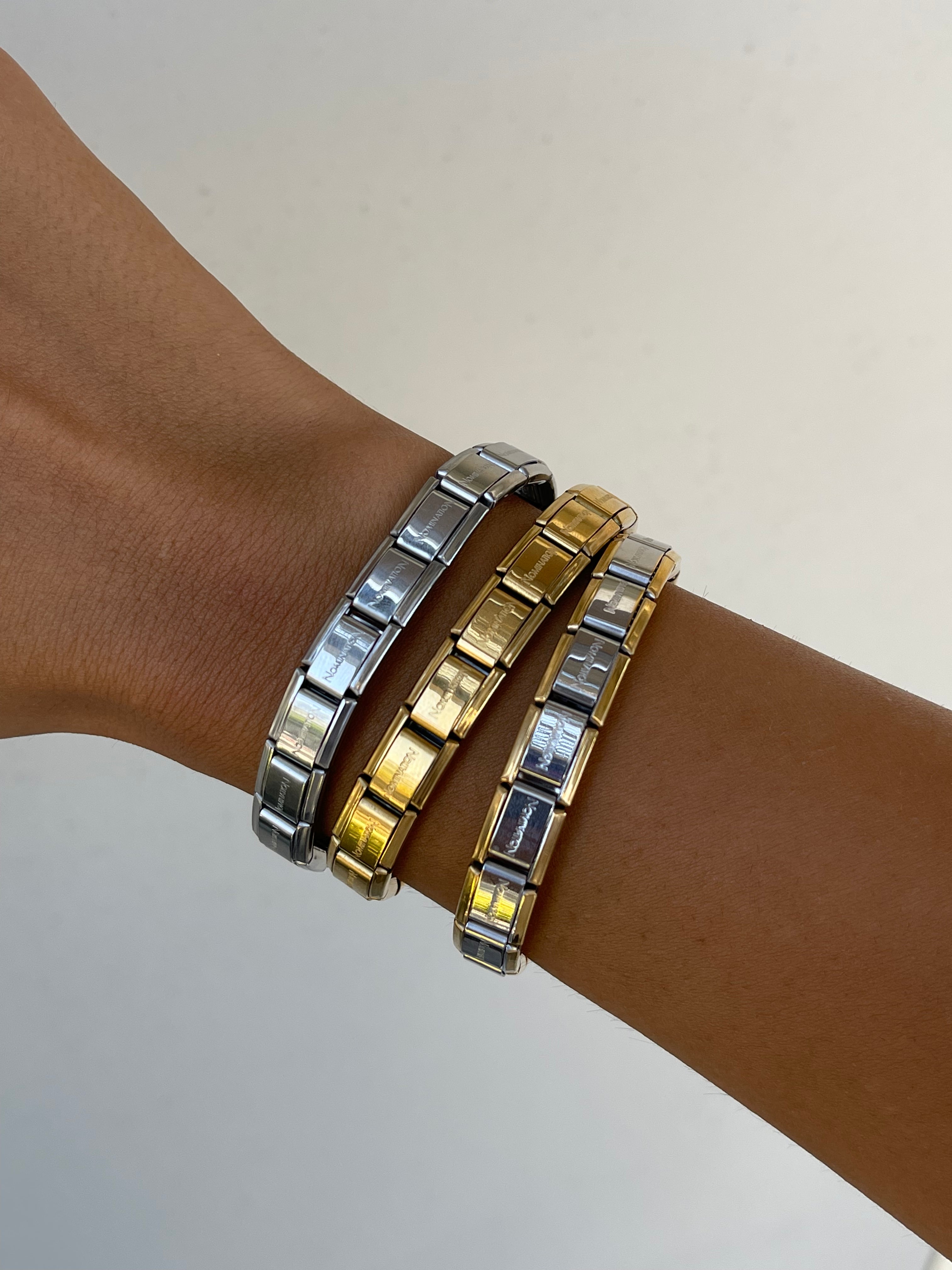 Çelik nomi italyan bileklik