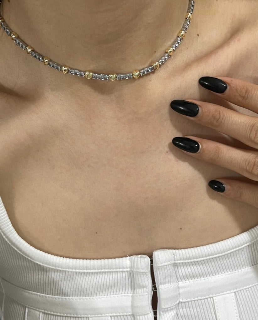 Vıp seri kalpli su yolu kolye