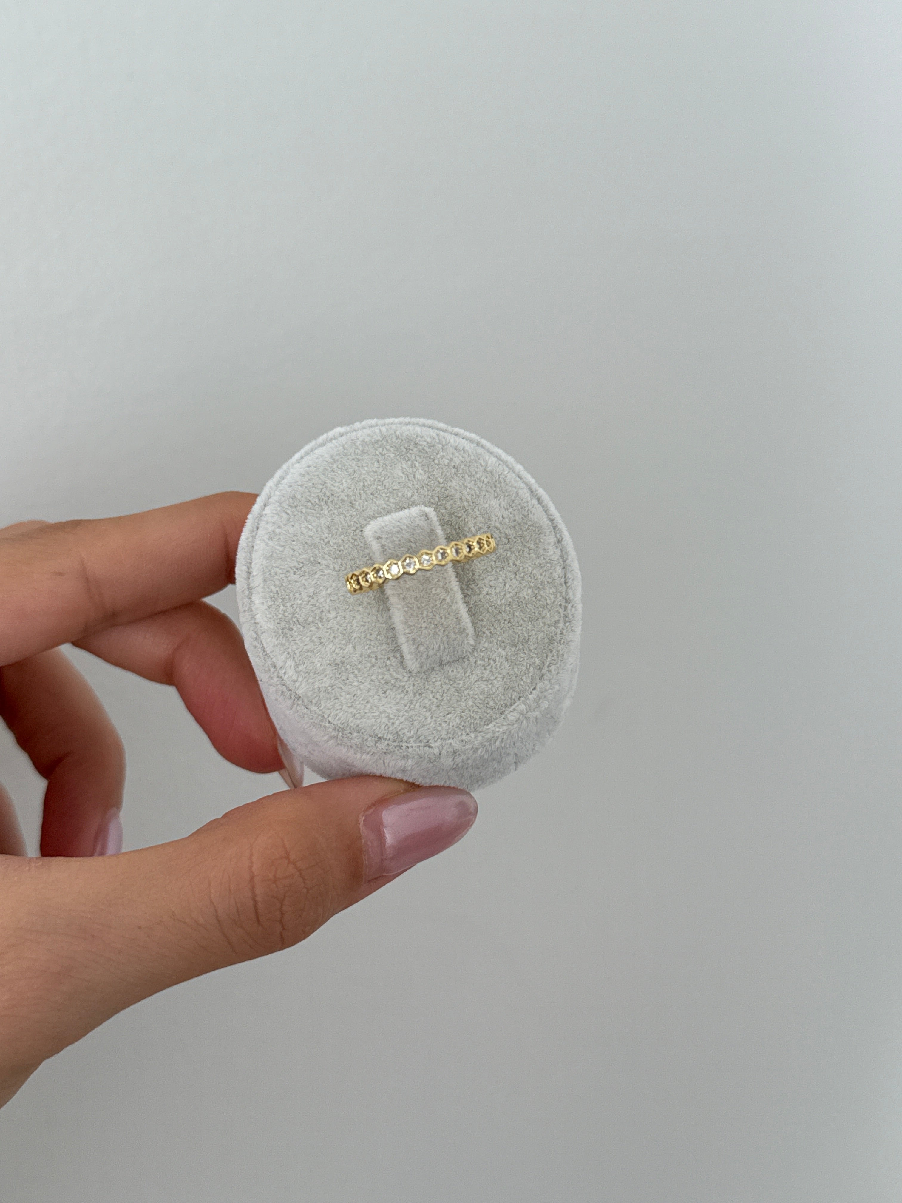 İnce petek model yüzük