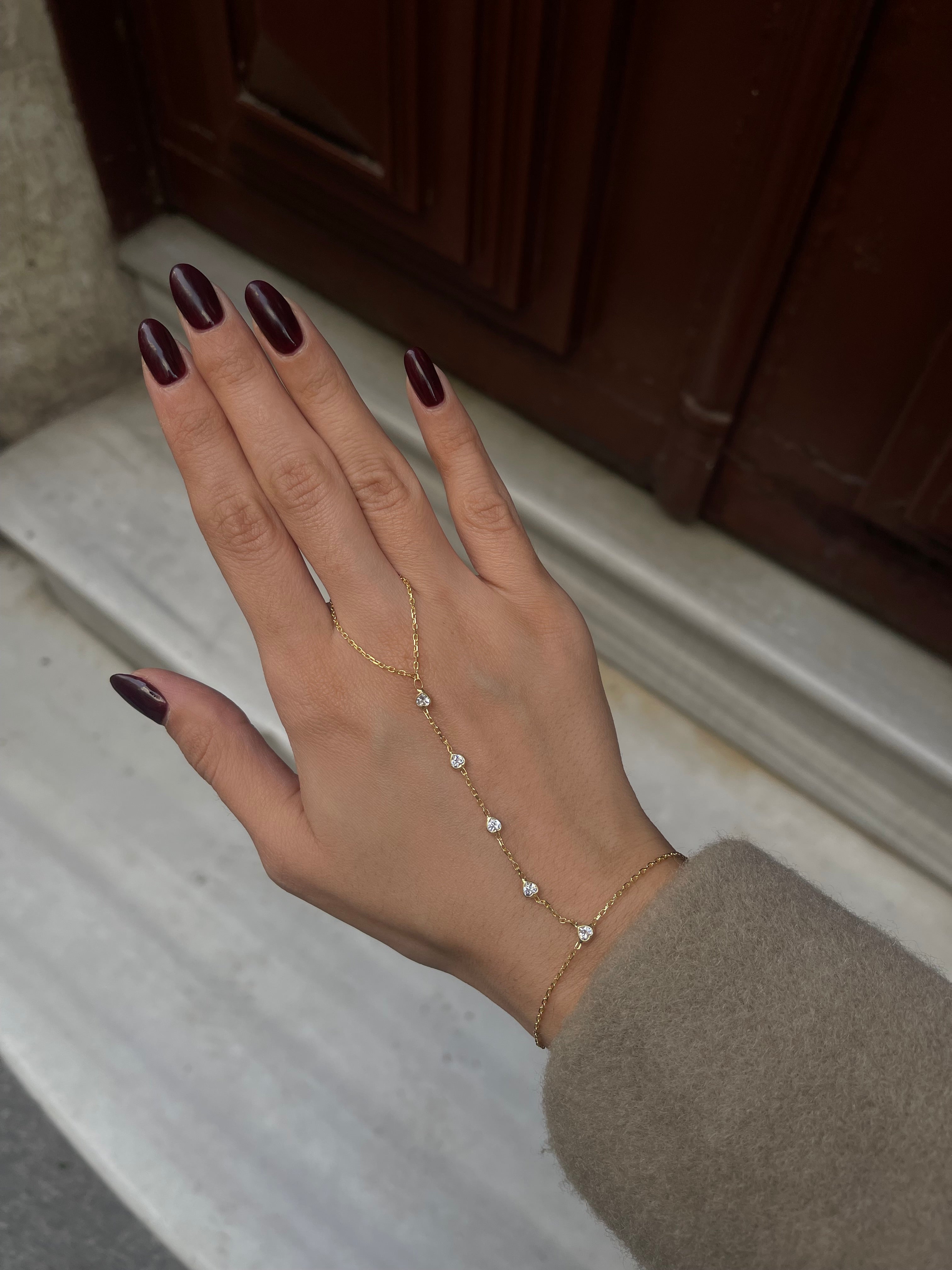 925 gümüş kalp taşlı şahmeran