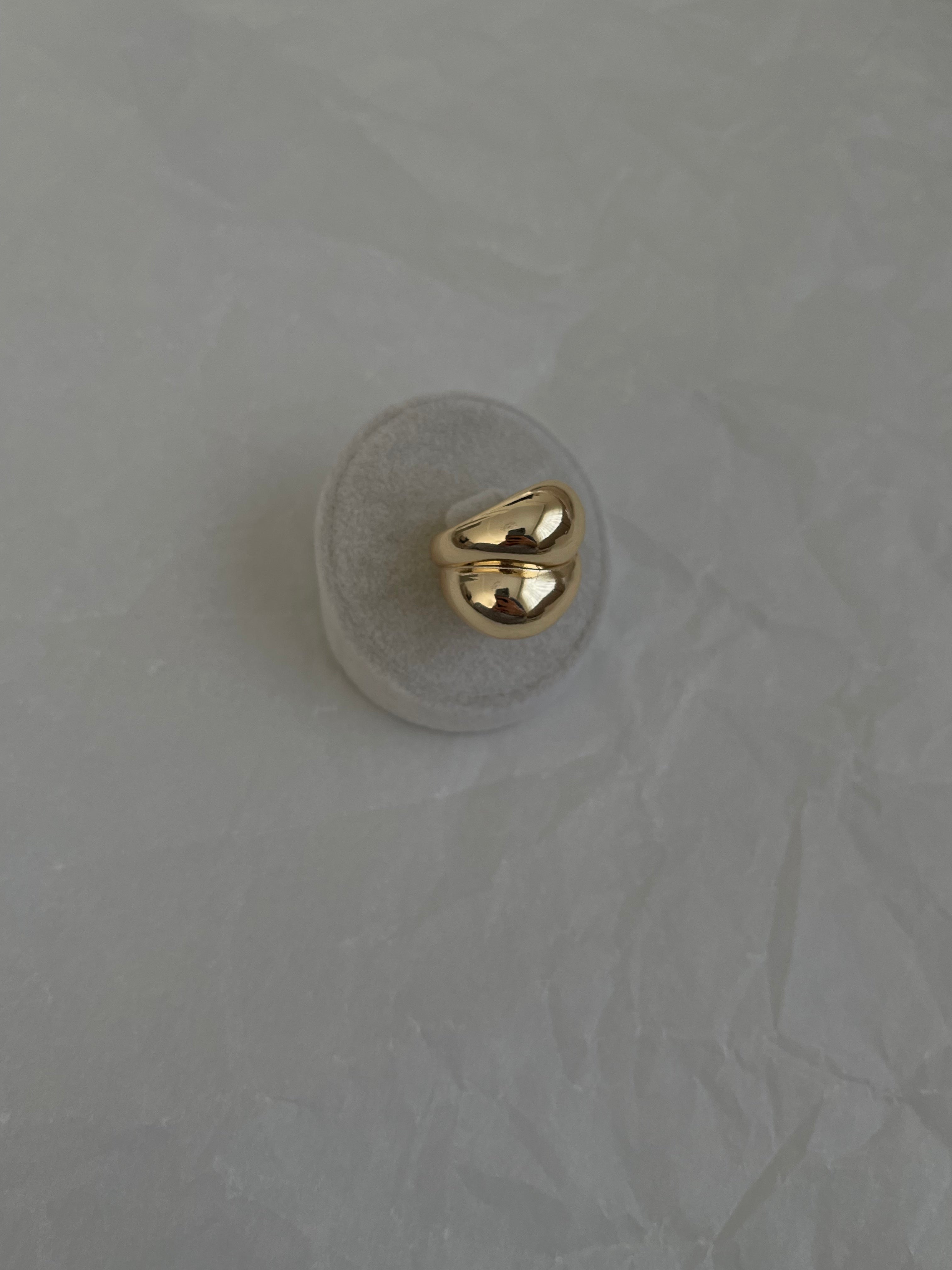 Double dolgu yüzük