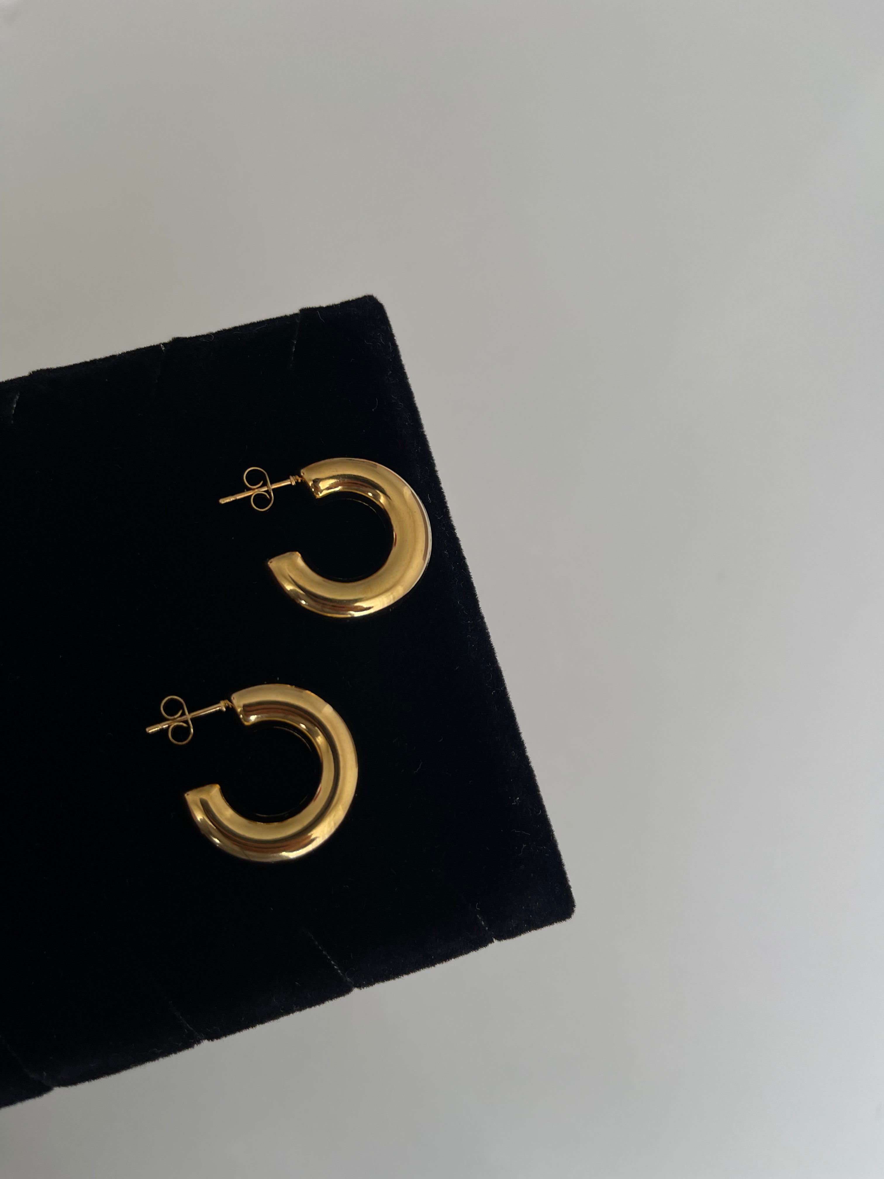 Çelik bubble halka küpe