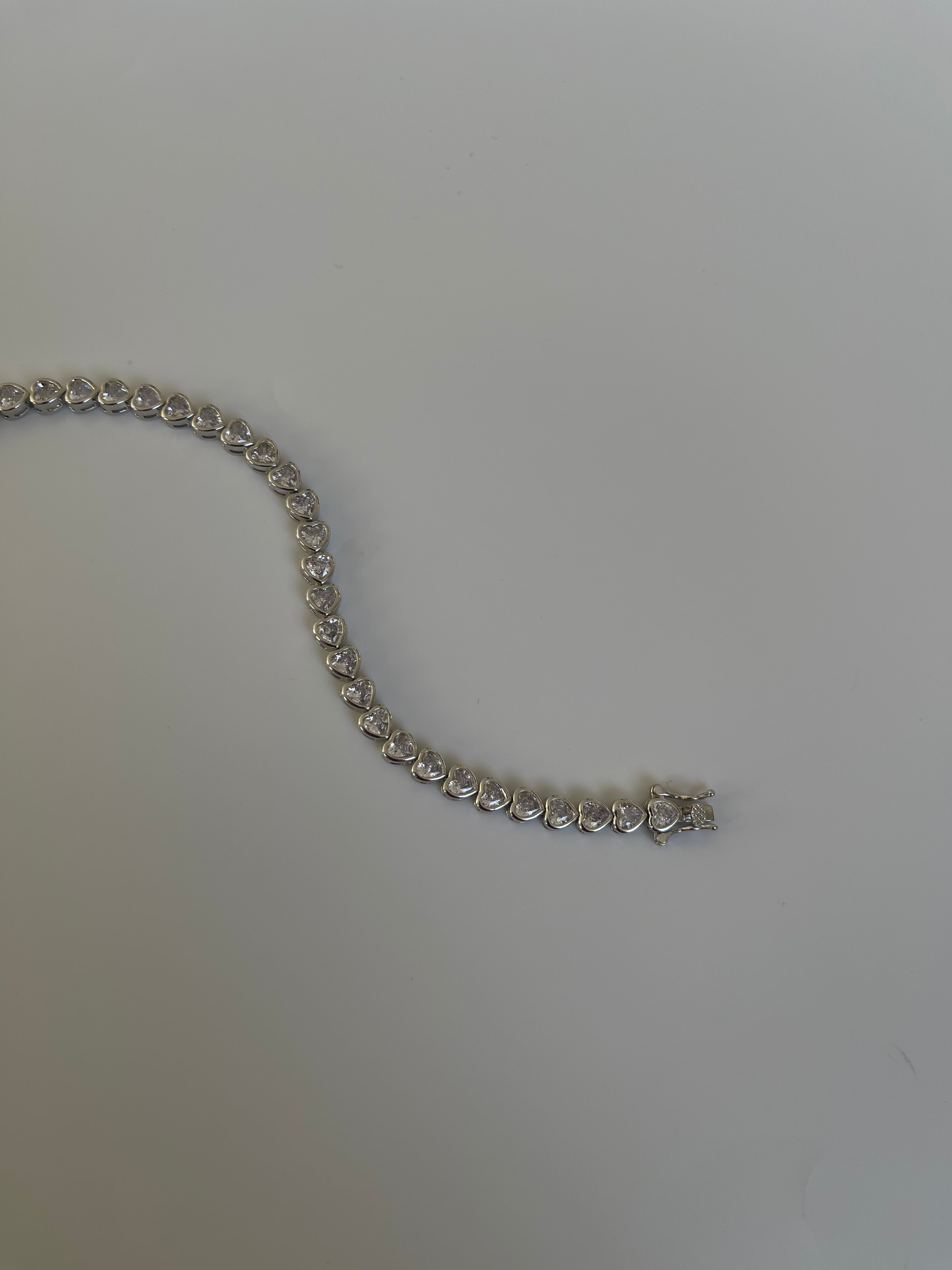 Vıp altın kaplama kalp bileklik