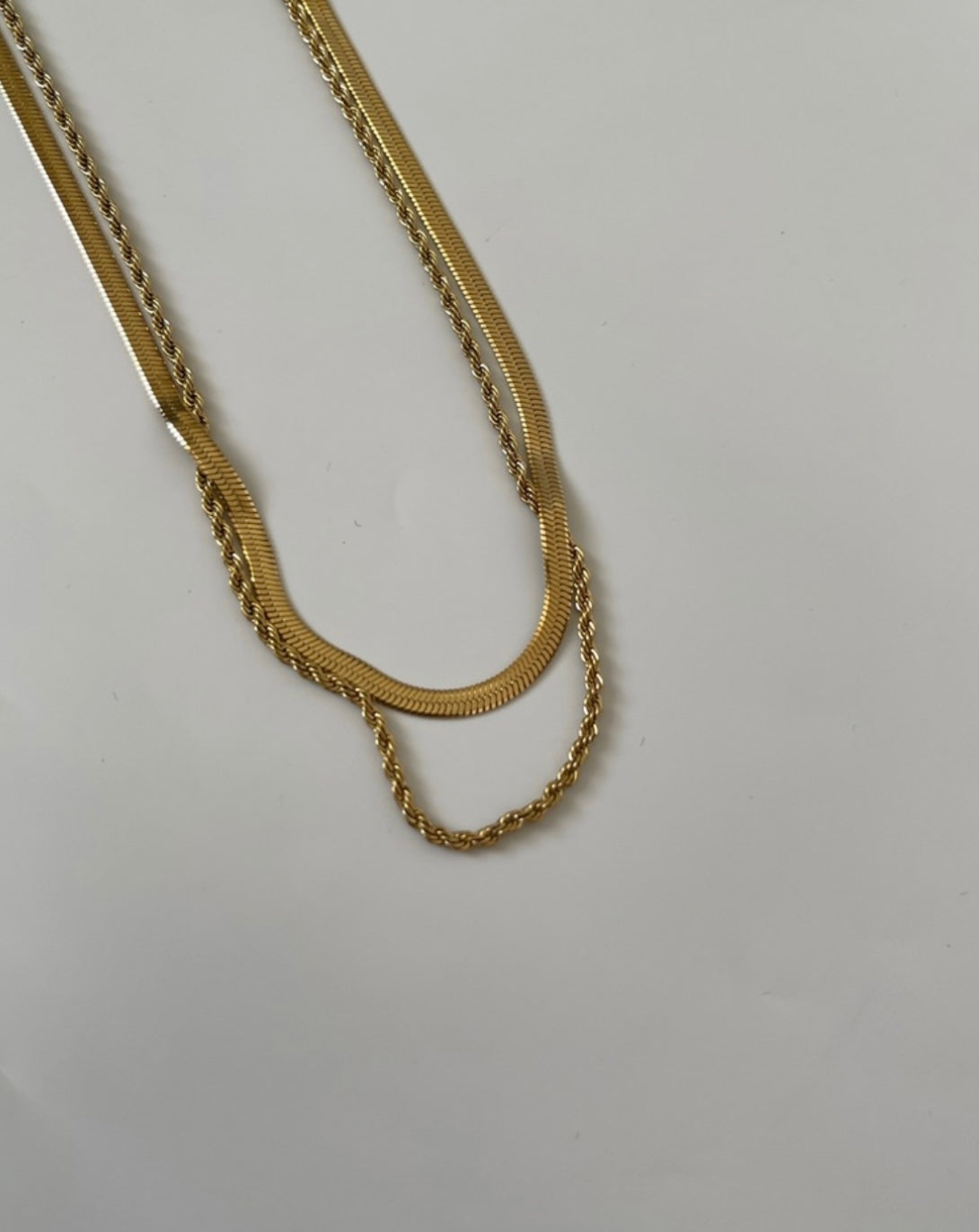 Çelik burgu & italyan zincir kolye