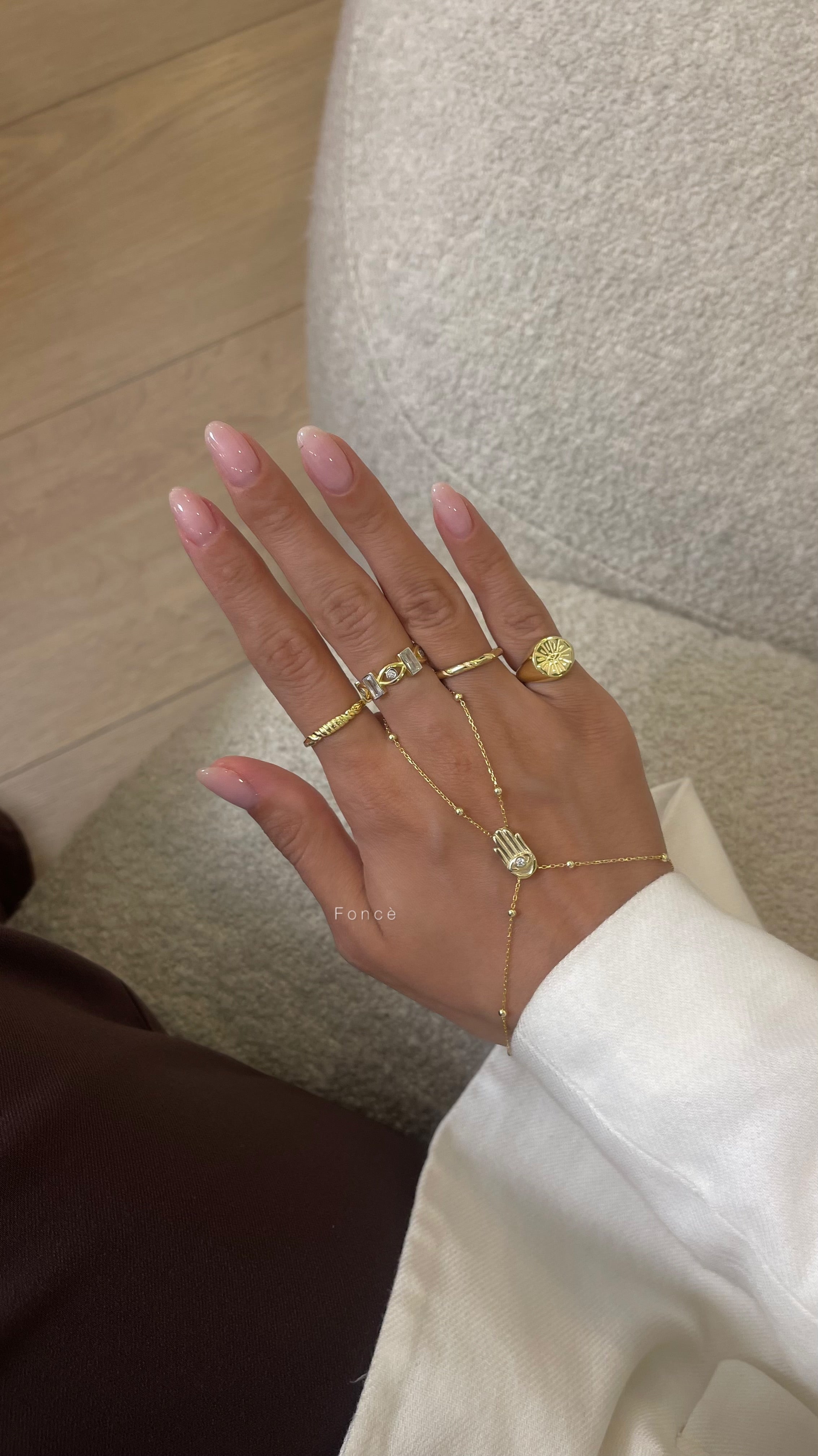 925 gümüş mix renk göz yüzük
