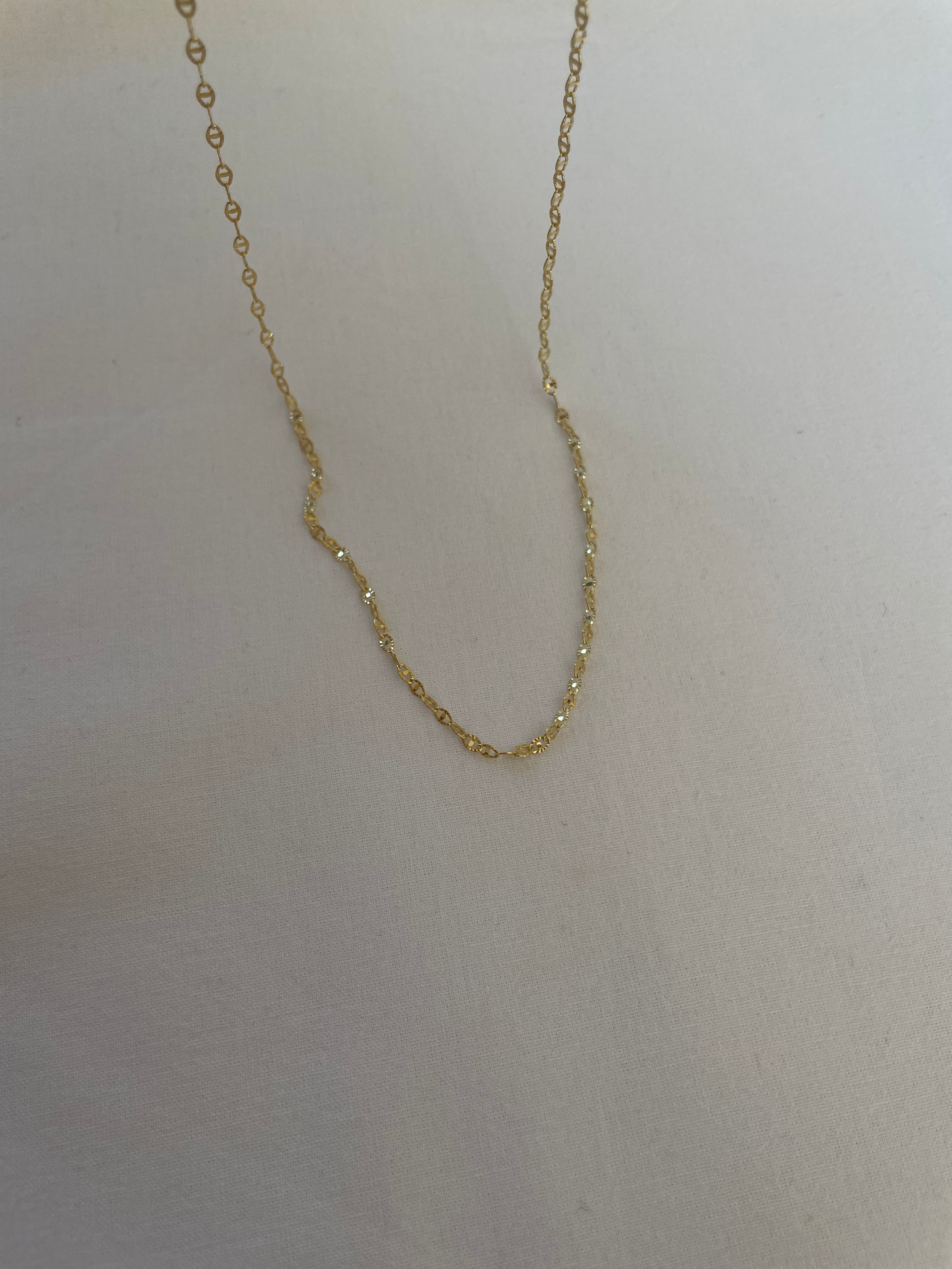 925 gümüş minimal geçmeli zincir kolye