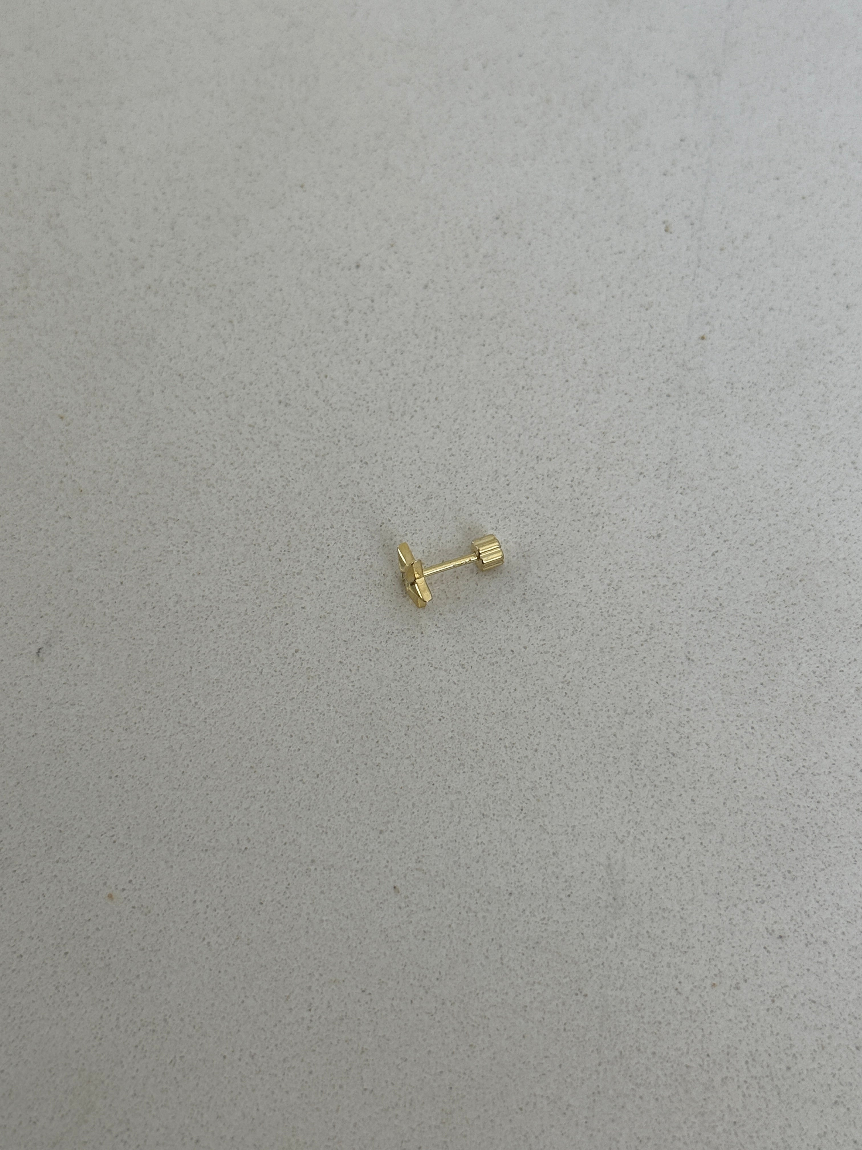 925 gümüş | deniz yıldızı piercing