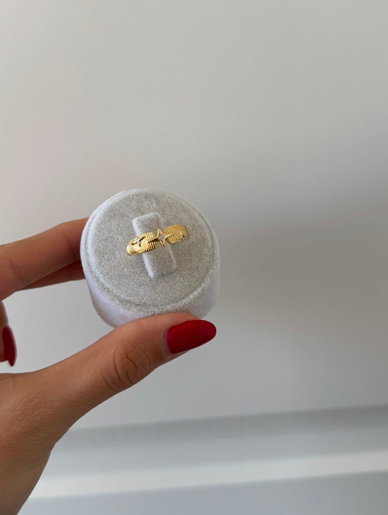 Kutup yıldızı yüzük