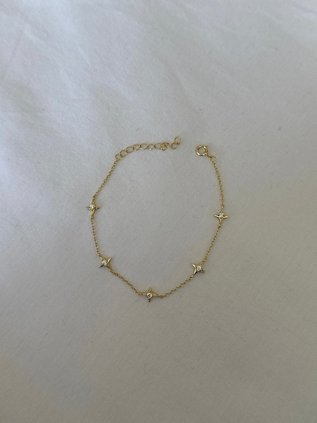 925 gümüş basic kutup yıldızı bileklik