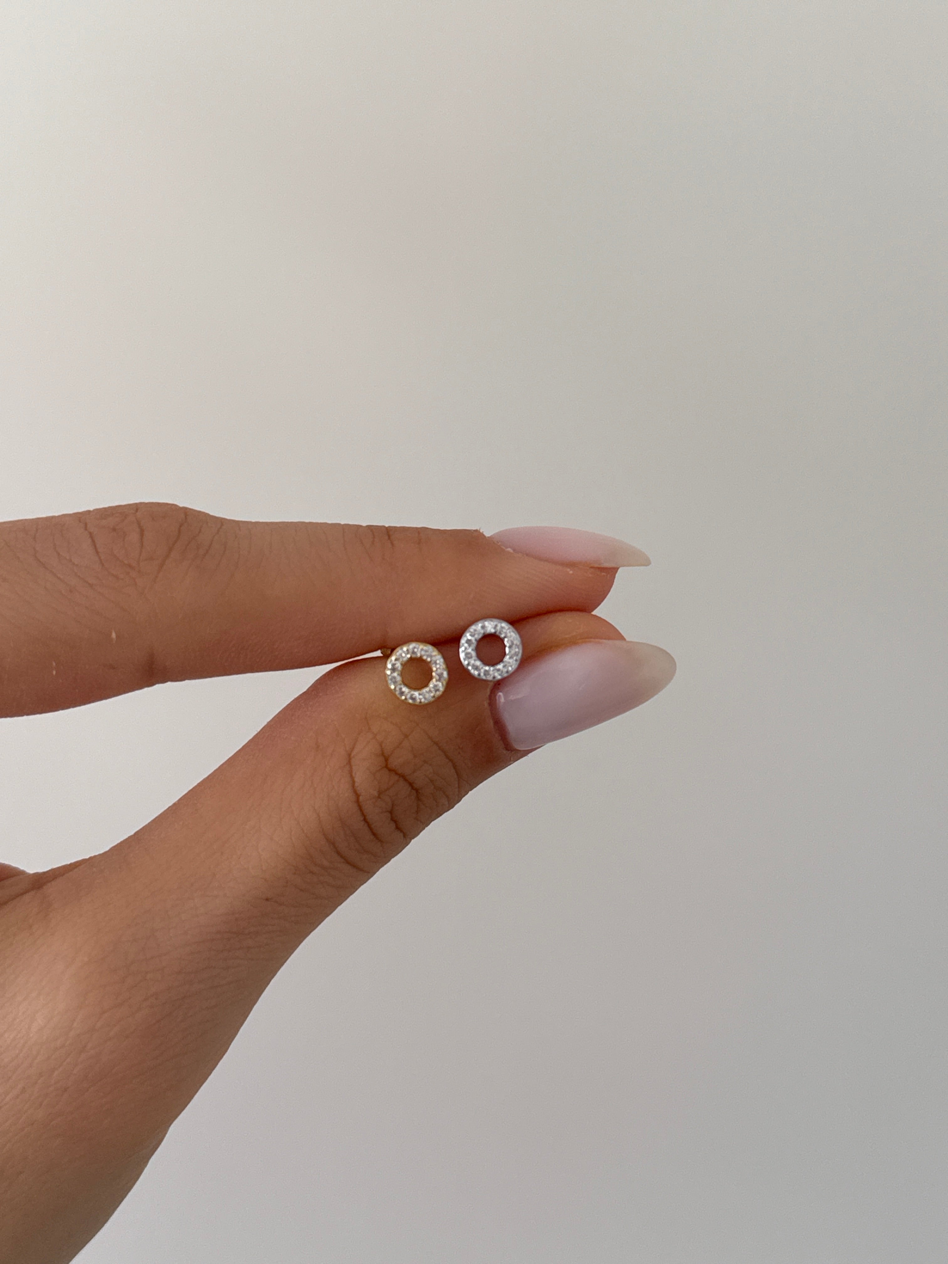 925 gümüş halka piercing