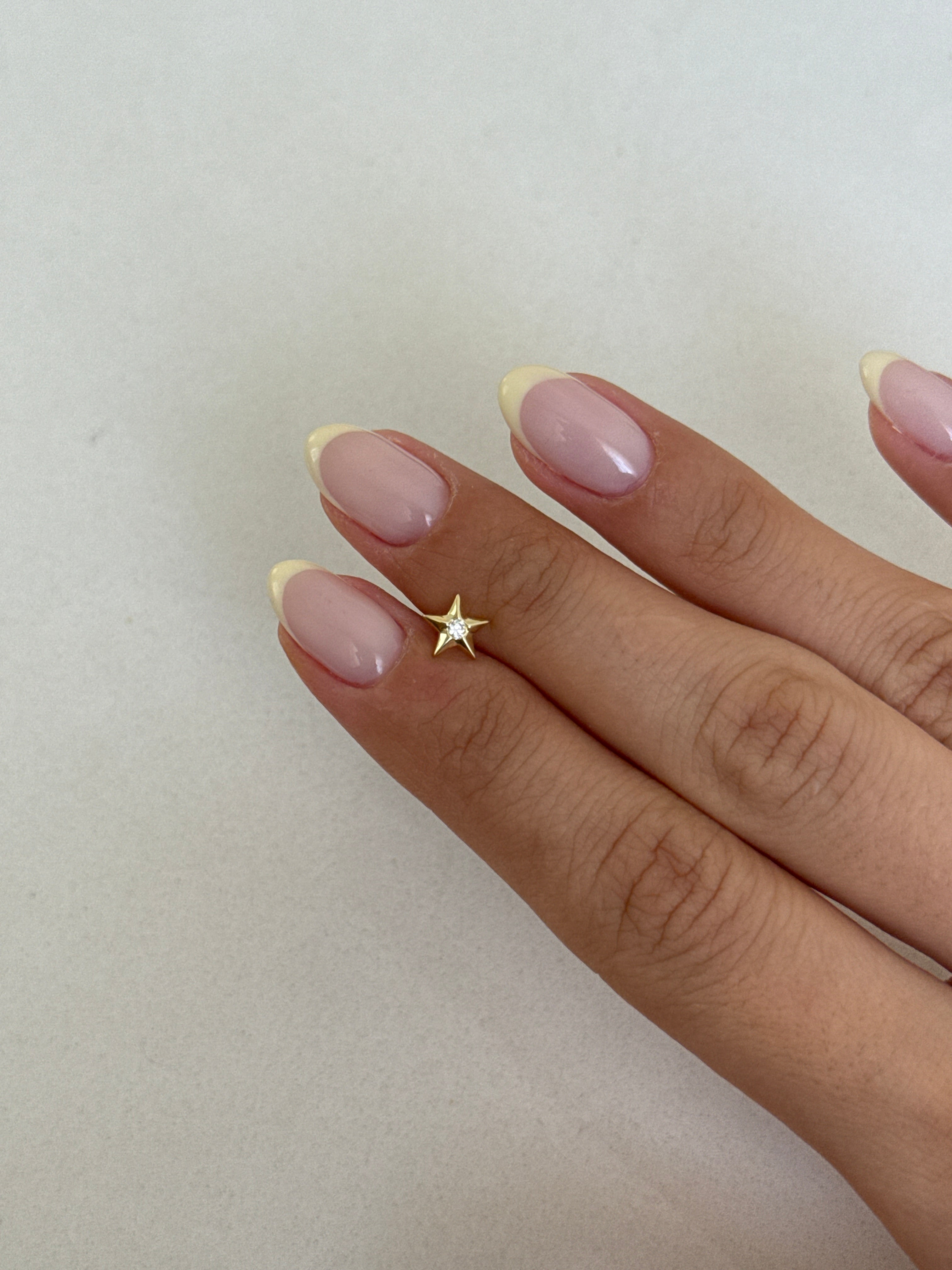 925 gümüş | deniz yıldızı piercing