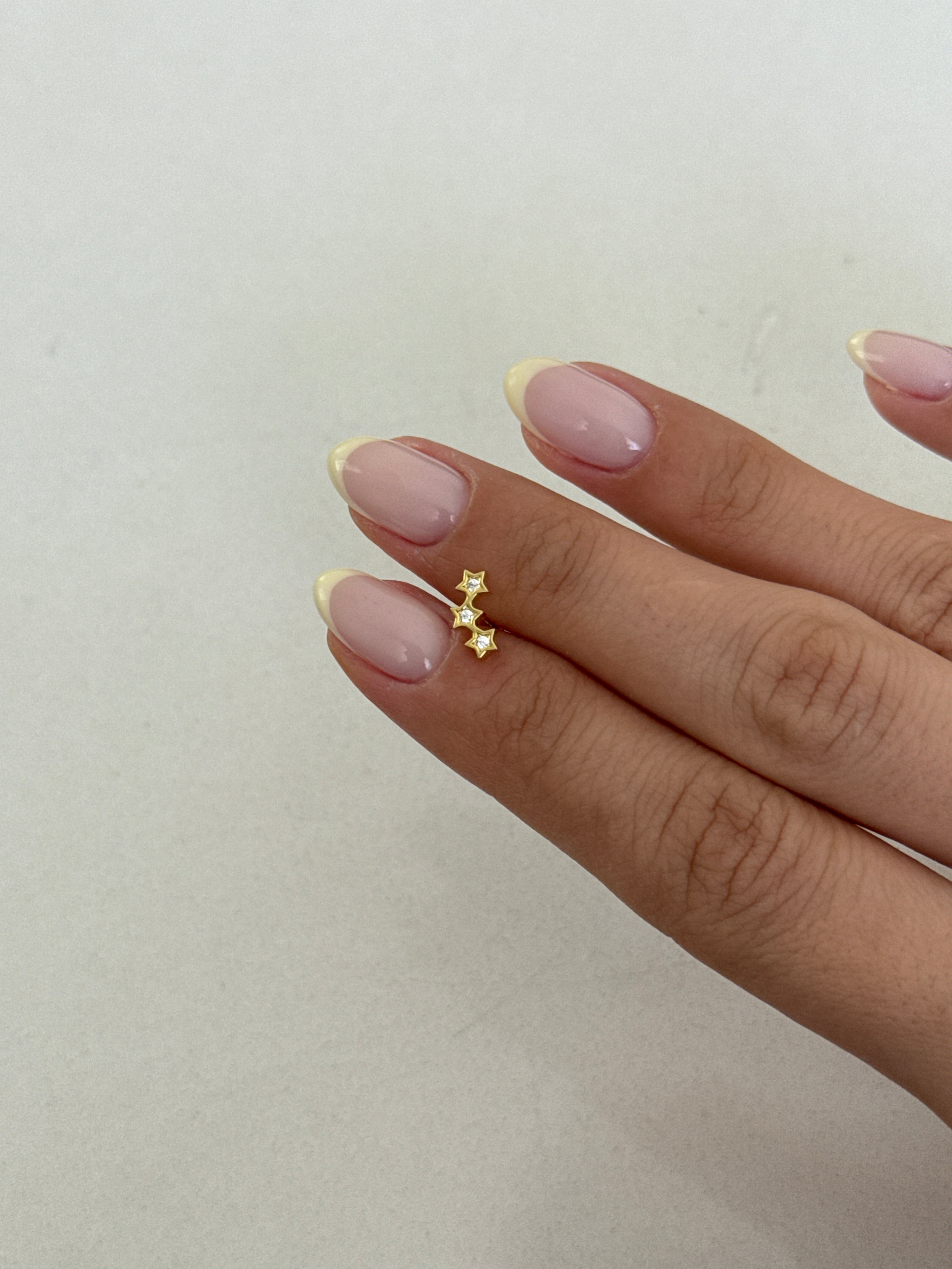 925 gümüş | çoklu yıldız piercing