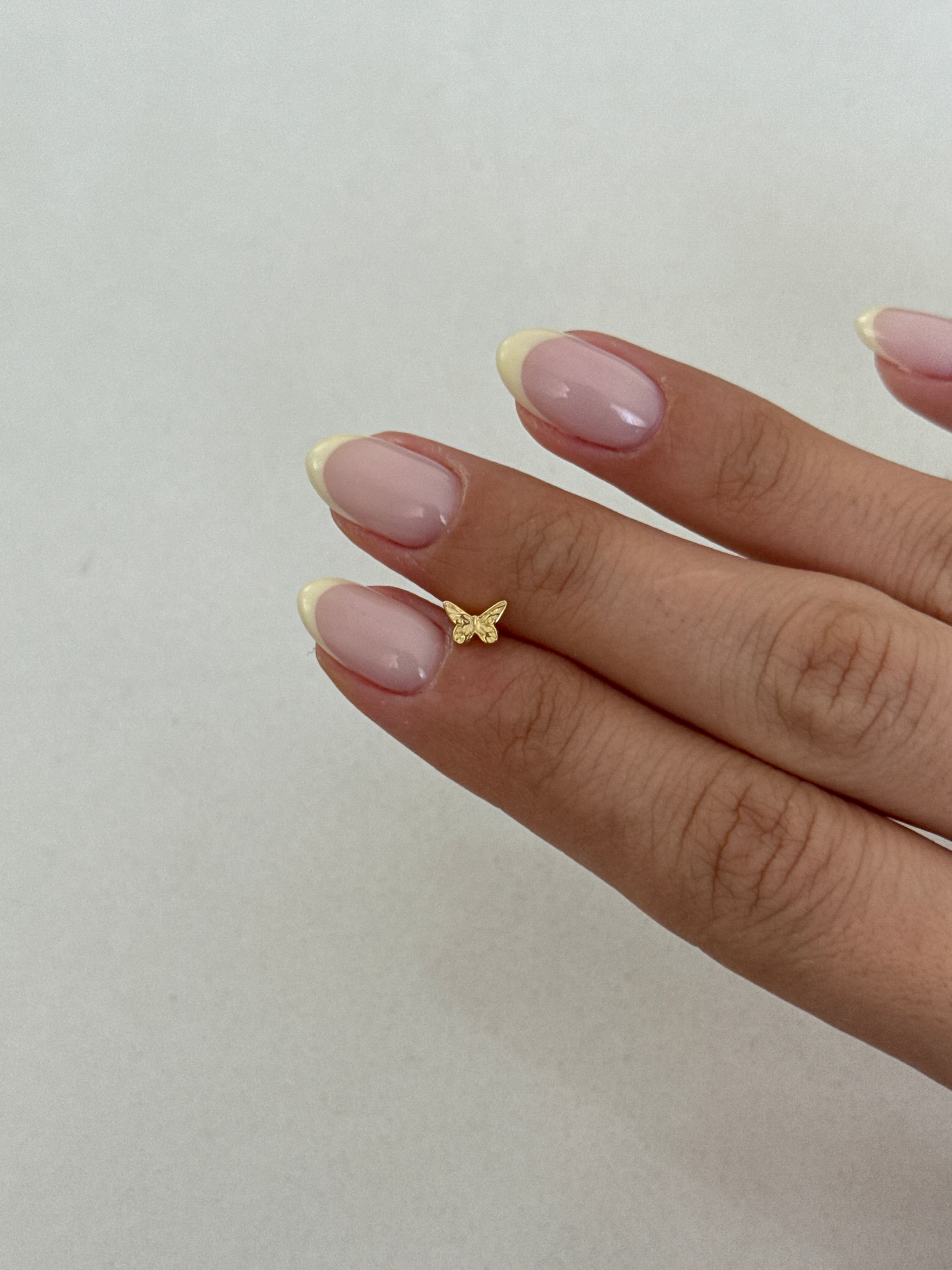 925 gümüş | kelebek piercing