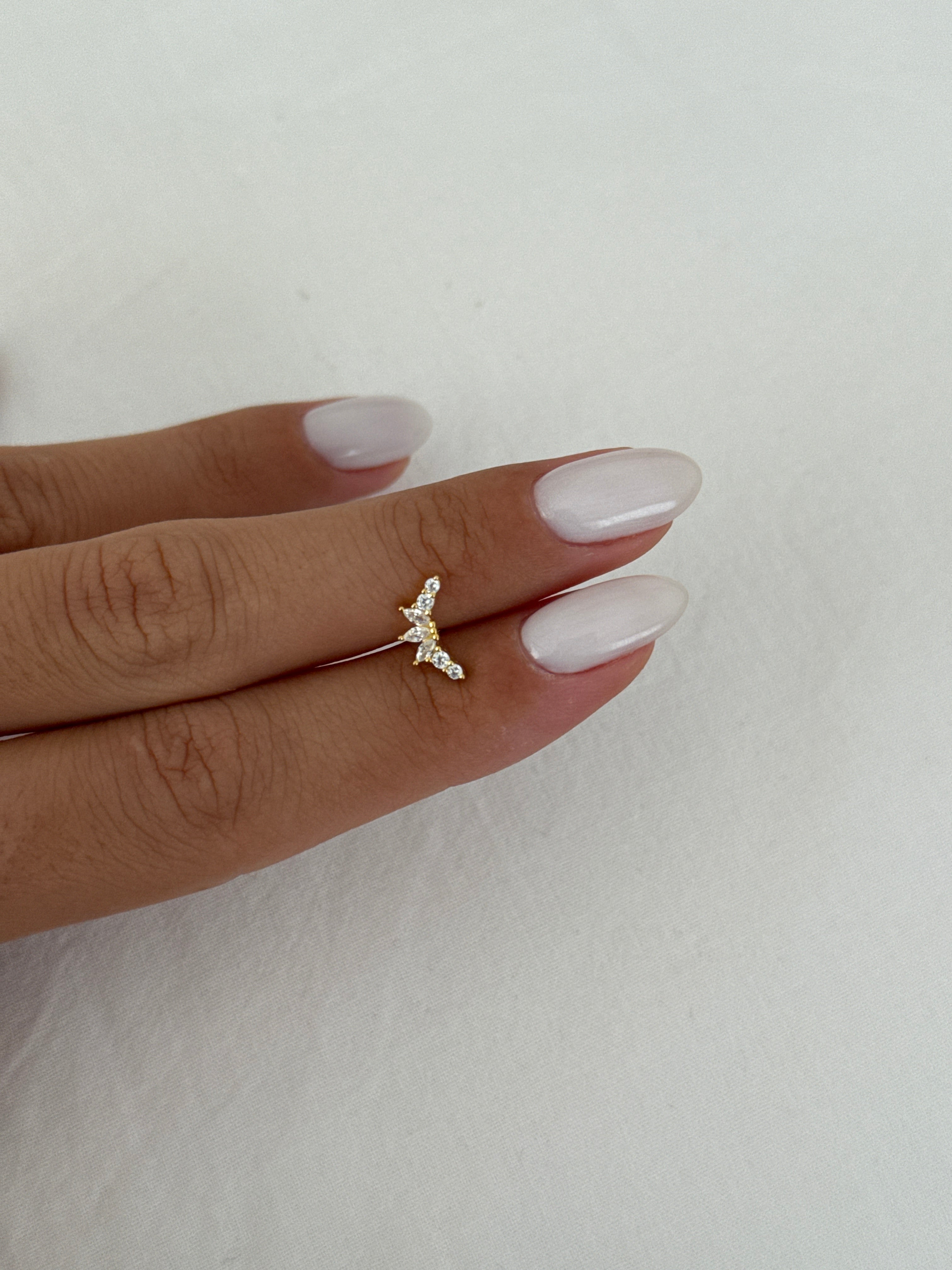 925 gümüş | karma taş piercing