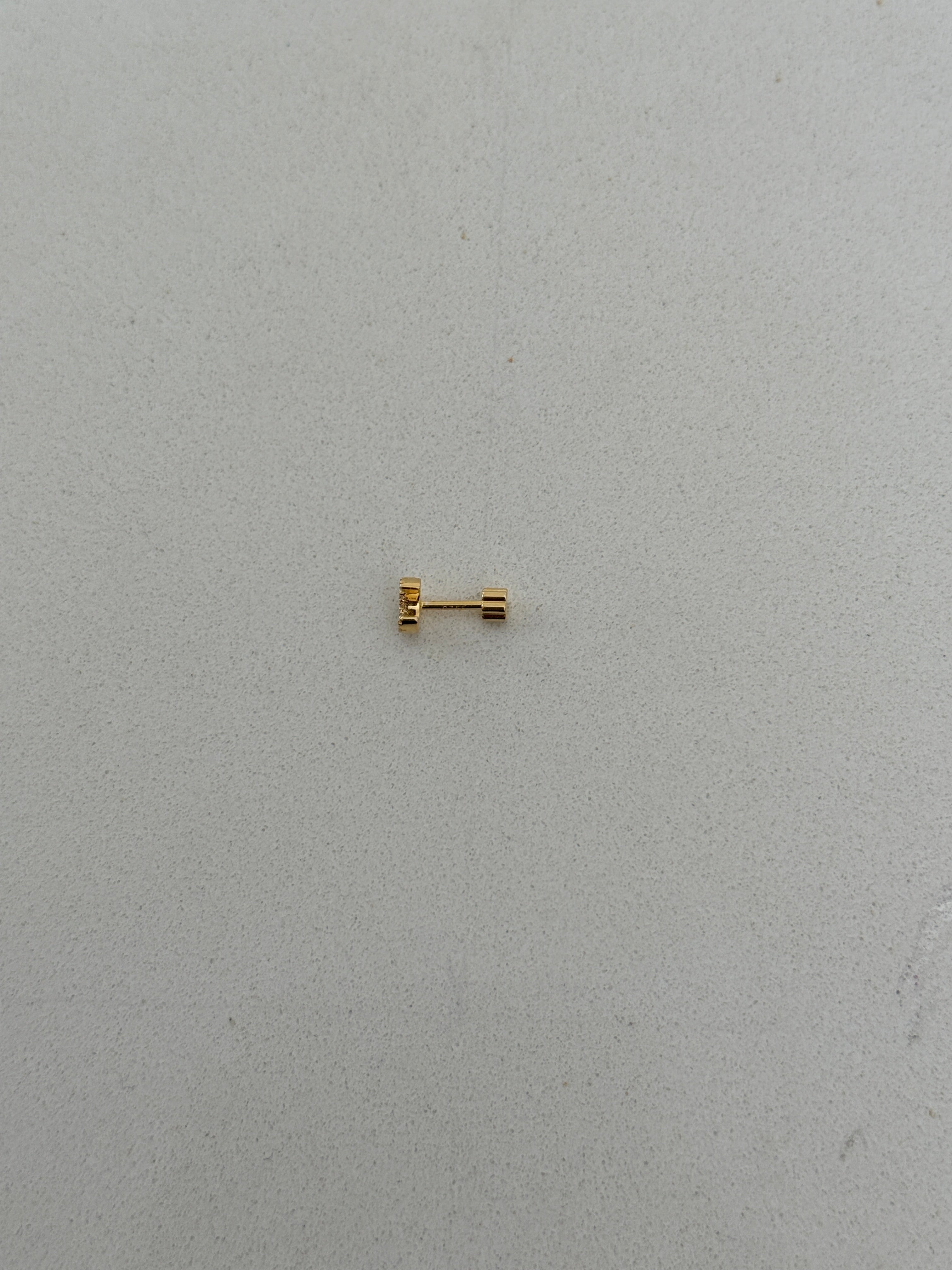 925 gümüş | minimal hilâl piercing